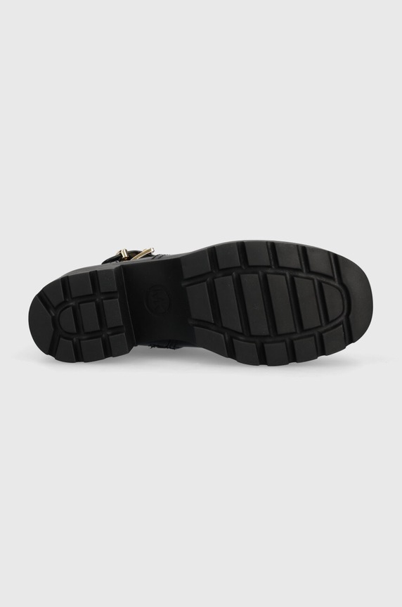 Kožené kotníkové boty MICHAEL Kors Perry 40F3PYME5L.001 černá