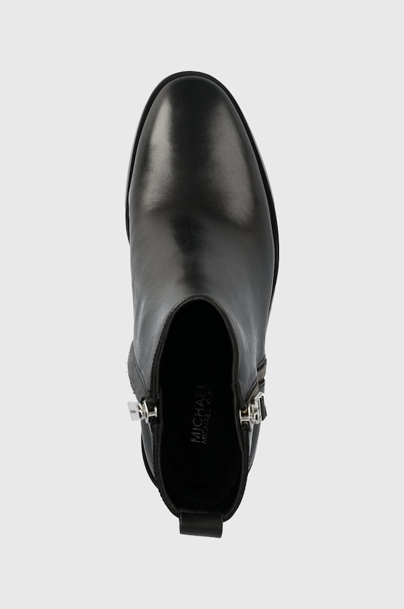 Kožené kotníkové boty MICHAEL Kors Regan černá 40F3RGME7L.001