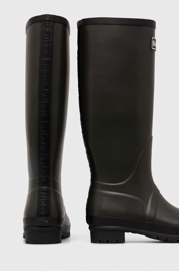 Scarpe Barbour stivali di gomma Abbey LRF0083OL11 verde