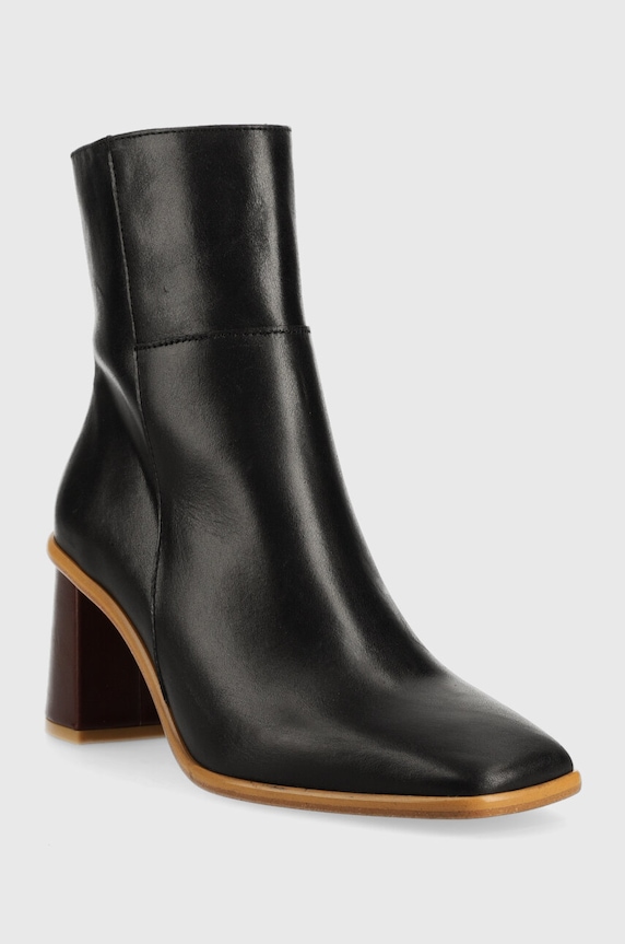 Alohas cizme de piele West BTWCP1.14 negru AW23