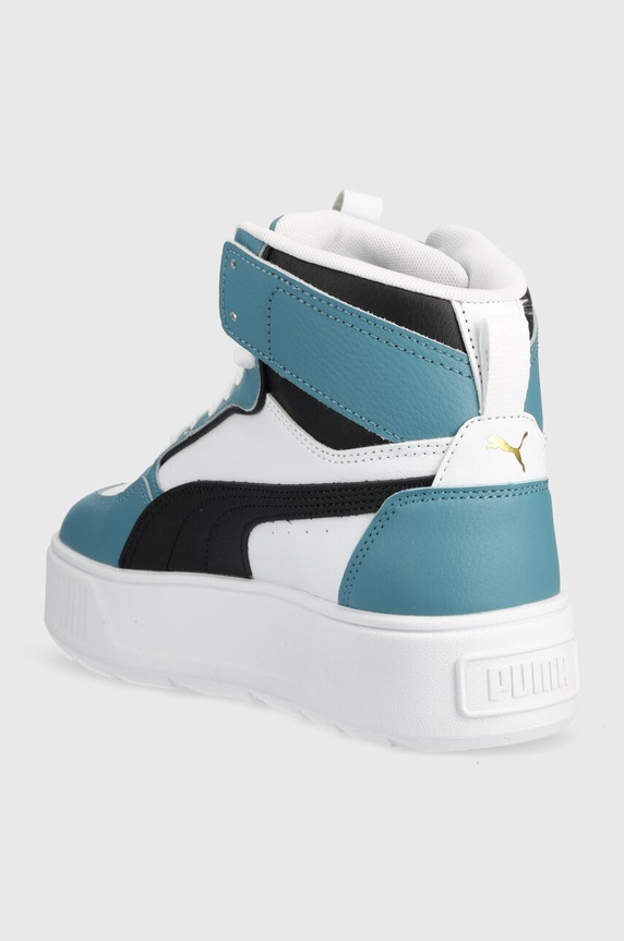 Încălțăminte Puma sneakers Karmen Rebelle Mid 387213 turcoaz