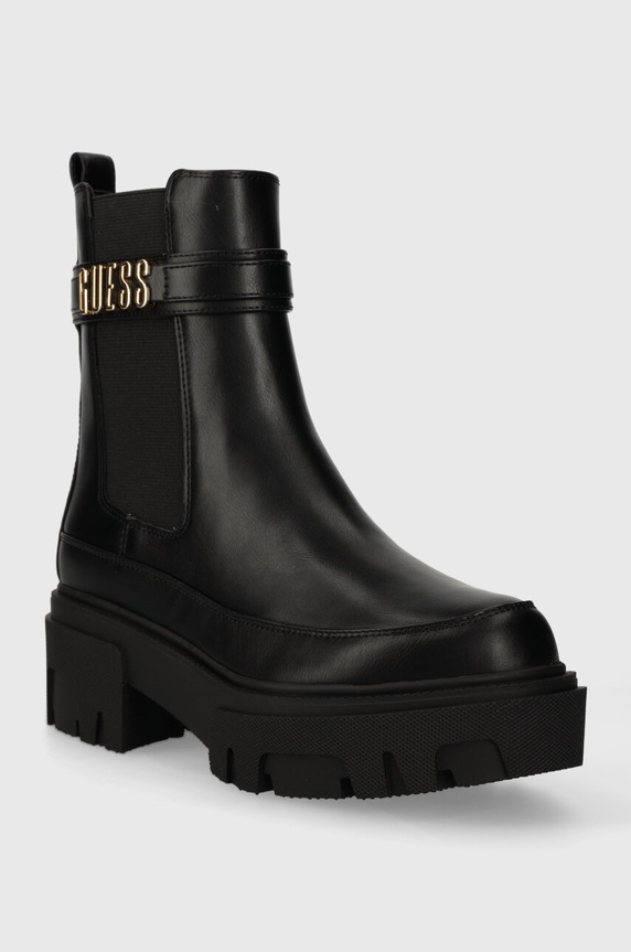 Guess sztyblety YELMA FL8YEA.ELE10.BLACK czarny AW23