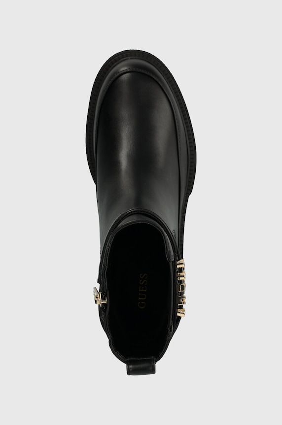 Guess sztyblety YELMA czarny FL8YEA.ELE10.BLACK