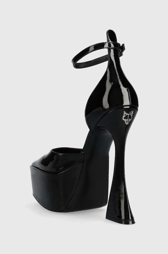 Obuća Kožne štikle Naked Wolfe Daria Daria.Black.Patent crna