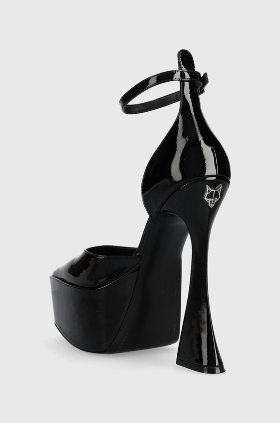 Obuća Kožne štikle Naked Wolfe Daria Daria.Black.Patent crna