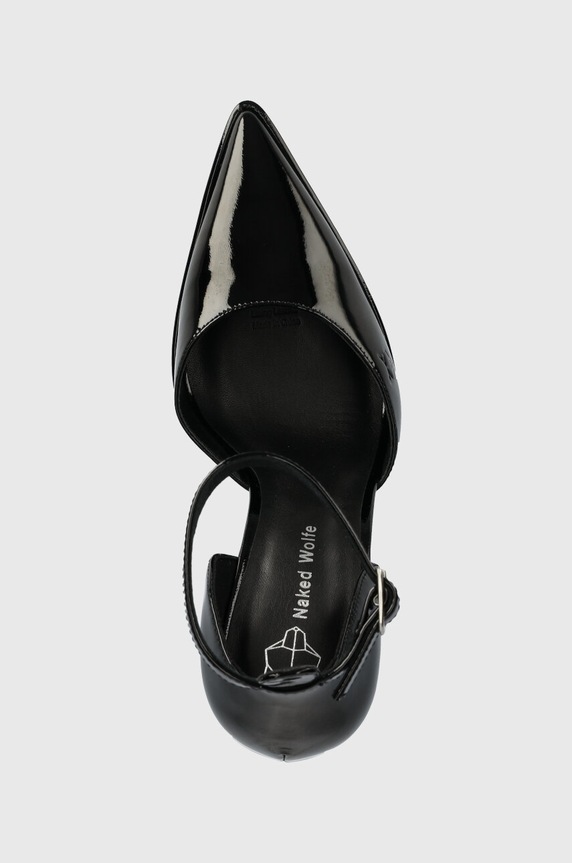 Kožne štikle Naked Wolfe Daria crna Daria.Black.Patent