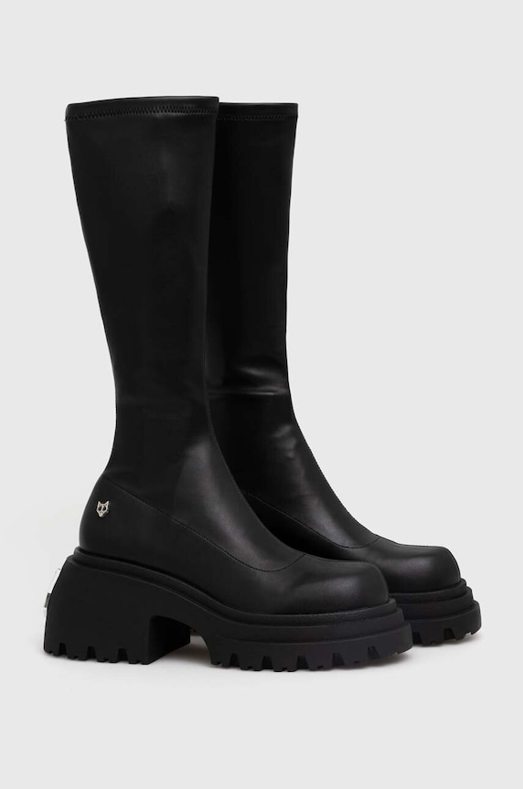 Naked Wolfe boots Scar Scar.Black.Stretch black AW23