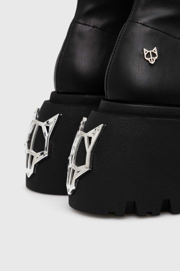 Naked Wolfe boots Scar Scar.Black.Stretch black