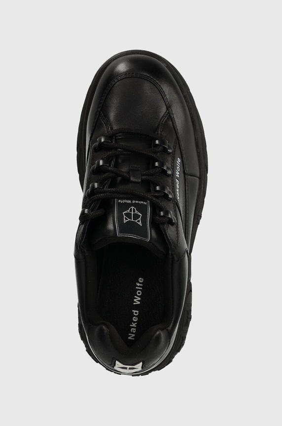 Naked Wolfe bőr sportcipő Sporty fekete Sporty.Black