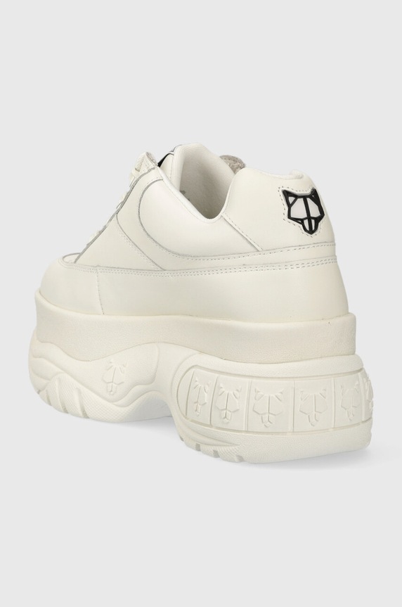 Cipők Naked Wolfe bőr sportcipő Sporty Sporty.White fehér