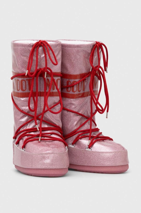 Апрески Moon Boot ICON GLITTER 14028500.003 розов AW23