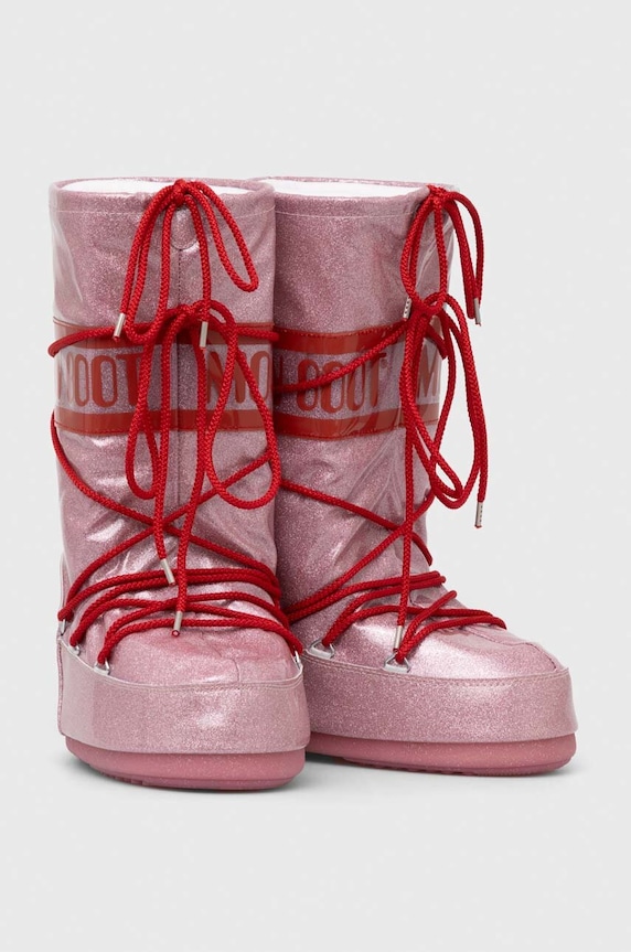 Апрески Moon Boot ICON GLITTER 14028500.003 розов AW23