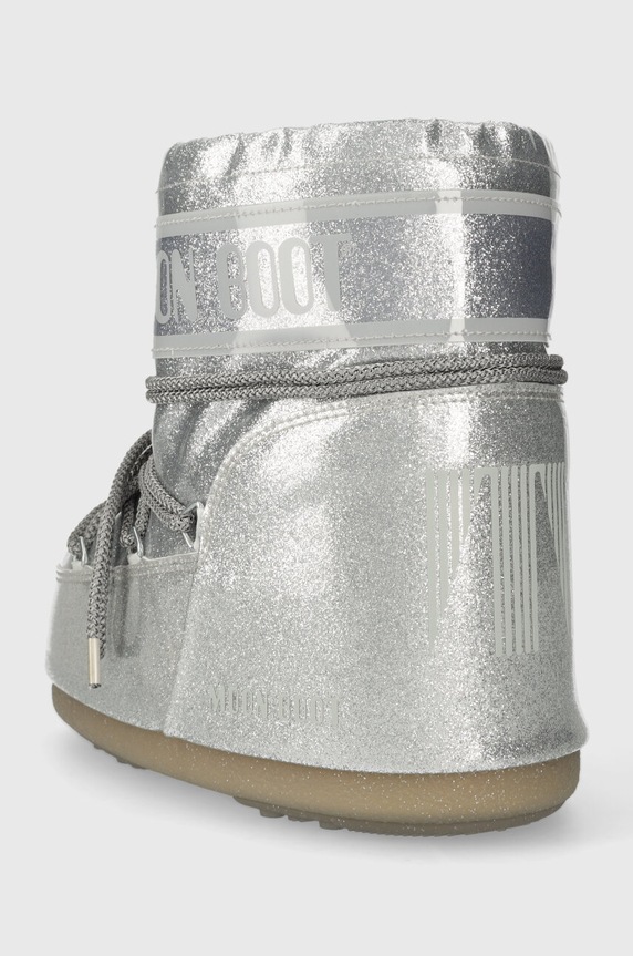 Обувки Апрески Moon Boot ICON LOW GLITTER 14094400.002 сребърен