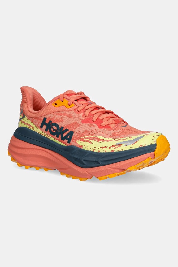 Hoka buty do biegania damskie Stinson 7 pomarańczowy 1141531