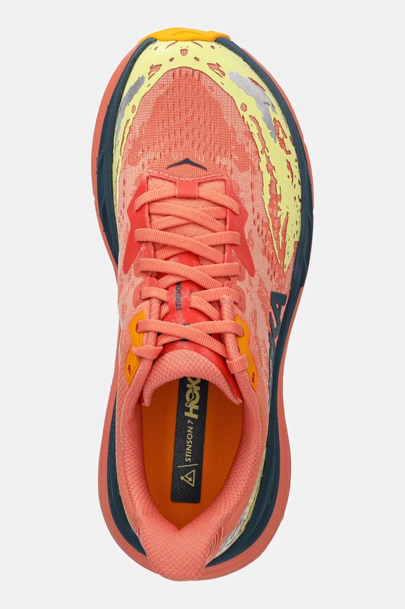 Hoka buty do biegania damskie Stinson 7 pomarańczowy 1141531
