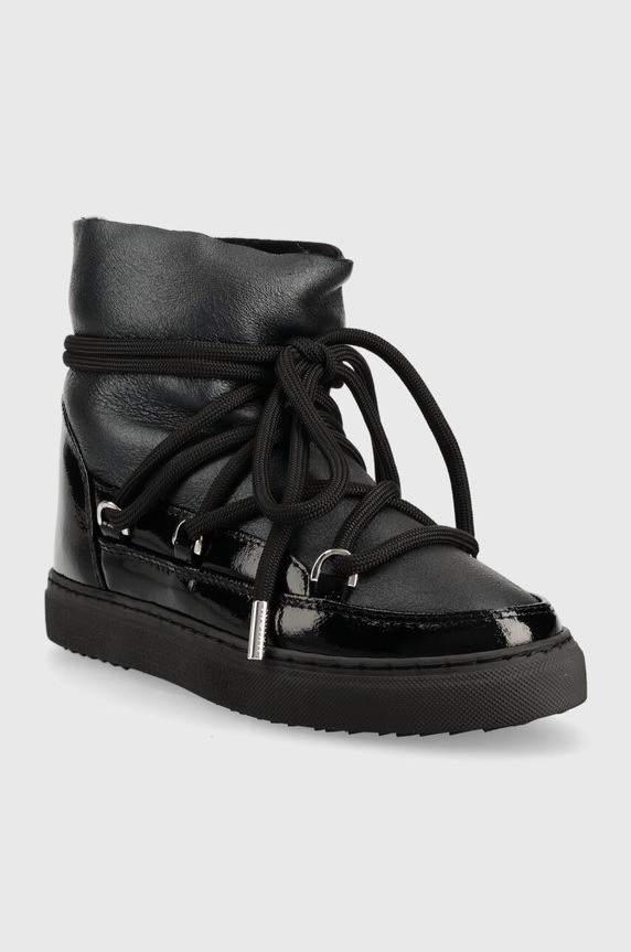 Inuikii bőr hótaposó GLOSS 75202.007.Black fekete AA00