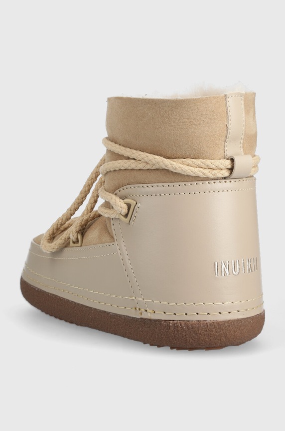 Inuikii śniegowce skórzane Classic 1002.003.0021.250 beżowy AW25