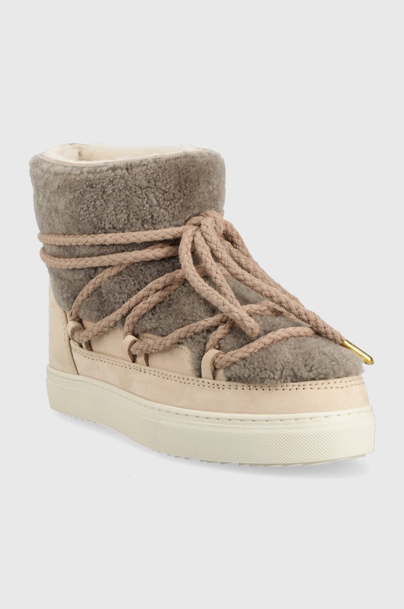 Inuikii śniegowce Curly 75102.016.Taupe szary AW23