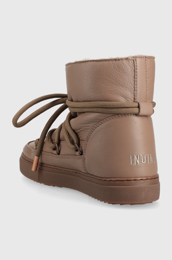 Obuća Kožne cipele za snijeg Inuikii Full Leather 75202.087.Taupe smeđa