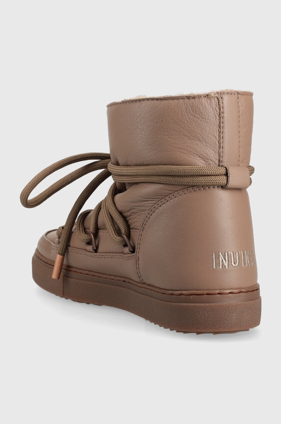 Obuća Kožne cipele za snijeg Inuikii Full Leather 75202.087.Taupe smeđa