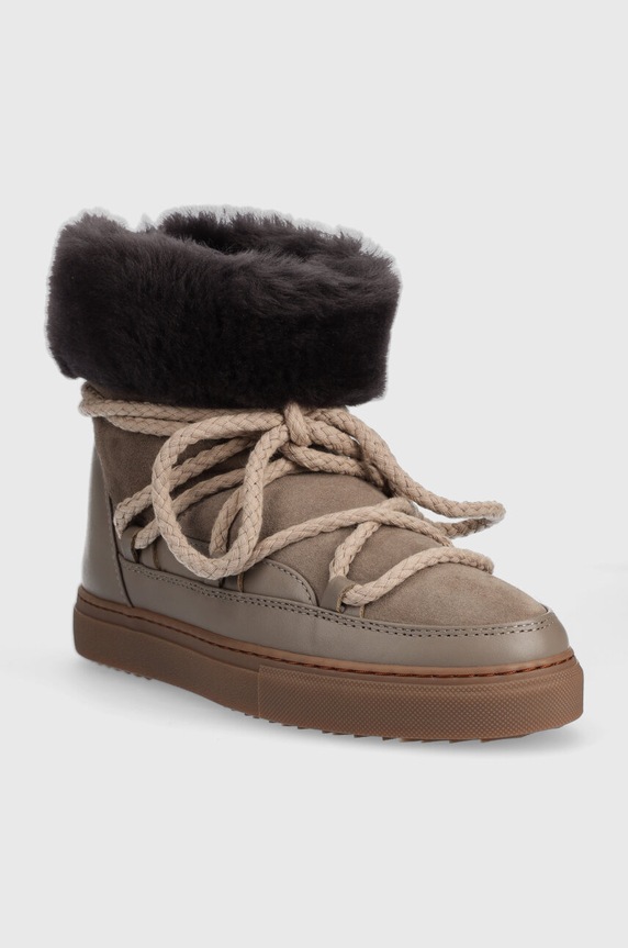 Inuikii bőr hótaposó CLASSIC HIGH 75207.005.Taupe barna AW23
