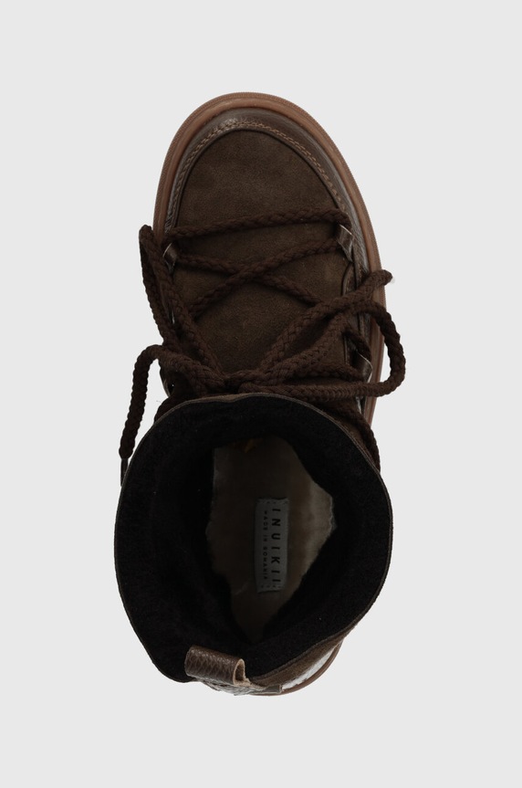 Obuwie Inuikii śniegowce zamszowe Classic 55102.001.DBrown brązowy