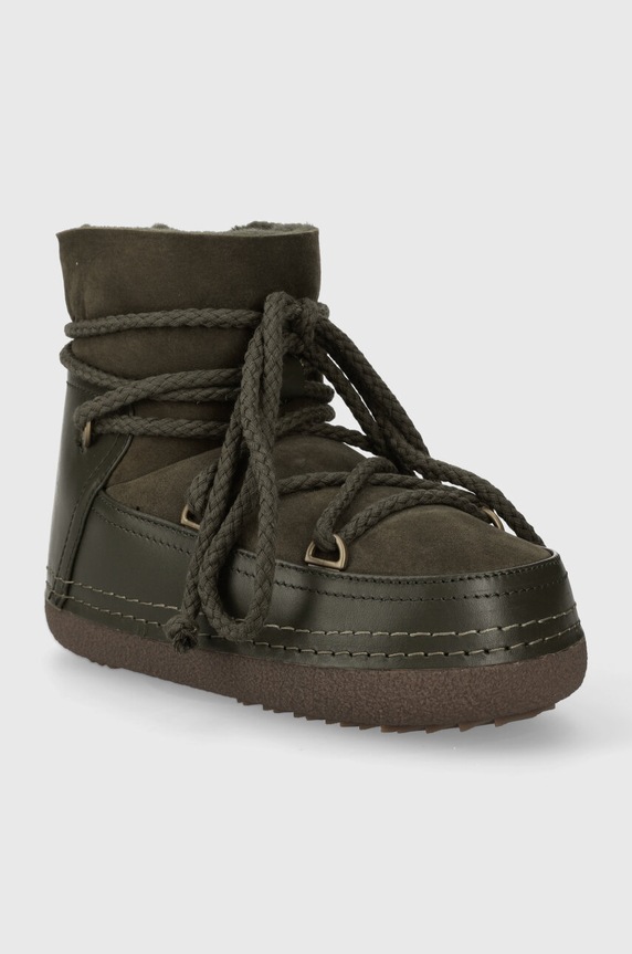 Kožne cipele za snijeg Inuikii Classic 75101.007.Olive zelena AW23