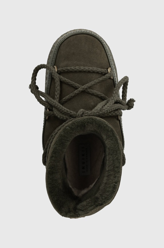 Kožne cipele za snijeg Inuikii Classic zelena 75101.007.Olive