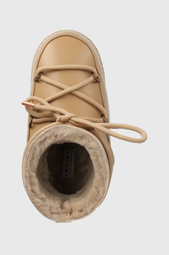 Кожаные сапоги Inuikii Full Leather бежевый 75101.087.Beige