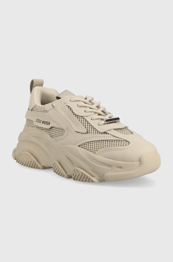 Sneakers boty Steve Madden Possession-E SM19000033.022 béžová AW23