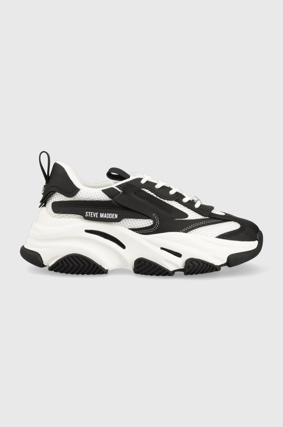 Tenisky Steve Madden Possession-E imitácia kože čierna SM19000033.034