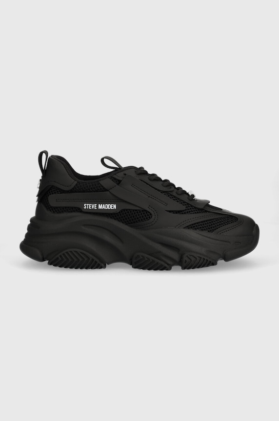 Tenisky Steve Madden Possession-E textilný čierna SM19000033.001