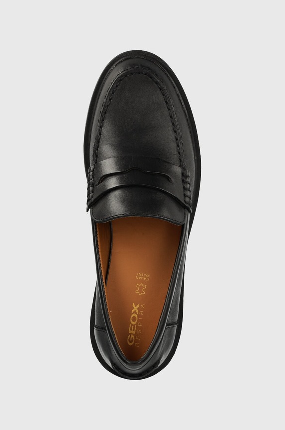 Geox bőr mokaszin D SPHERICA EC1 A fekete D25QRA.00043.C9997