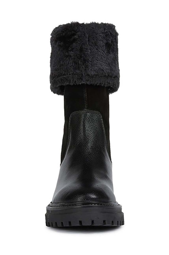 Παπούτσια Δερμάτινες μπότες Geox D IRIDEA M D04HRM.02246.C9999 μαύρο