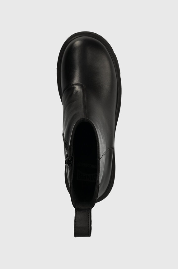 Camper bőr csizma Milah fekete K400725.001