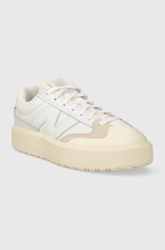 New Balance sneakersy skórzane CT302OB CT302OB biały AW23