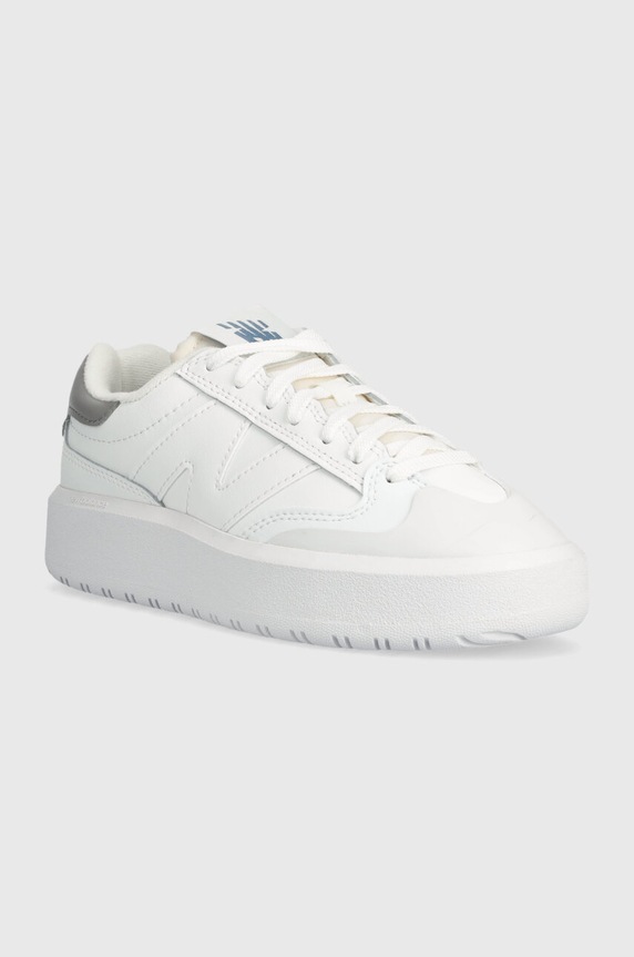 New Balance sneakersy skórzane CT302LP CT302LP biały AW23