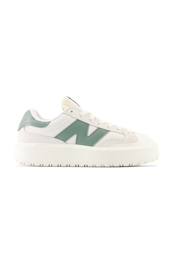 New Balance sneakersy CT302RO skóra zamszowa biały CT302RO