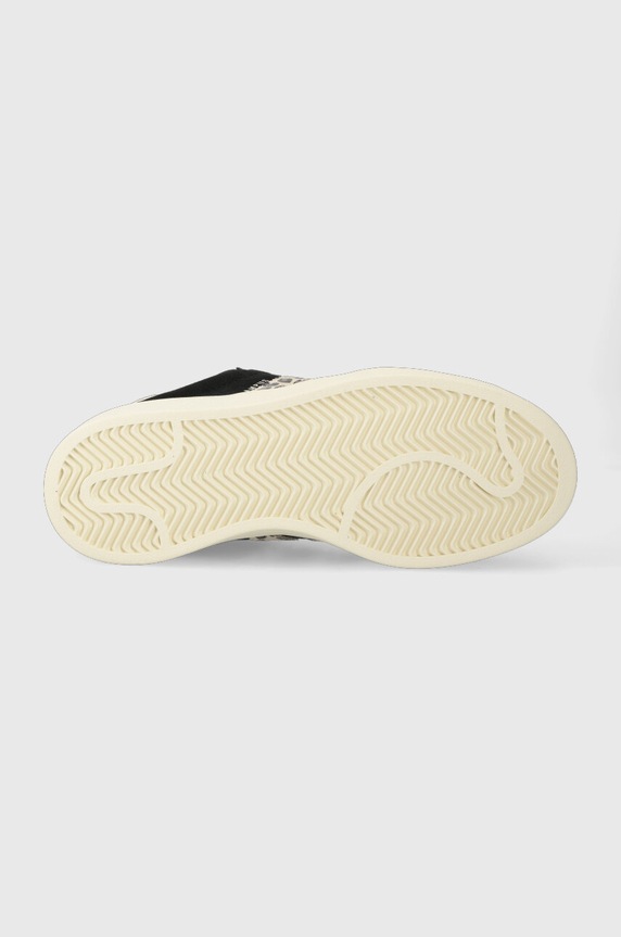 adidas Originals sneakers din piele întoarsă Campus 00s ID7039 negru