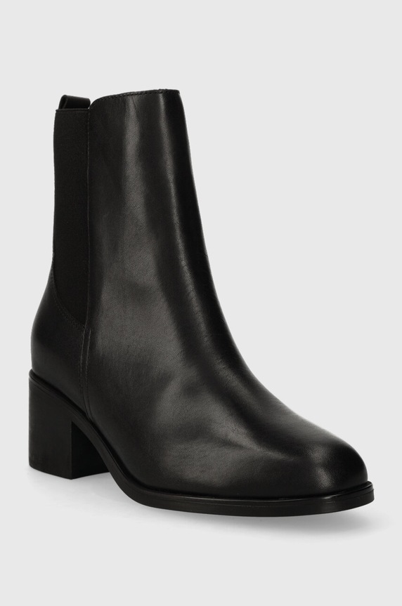 Nízké kozačky Tommy Hilfiger ESSENTIAL CHELSEA THERMO BOOT FW0FW07516 černá AW23