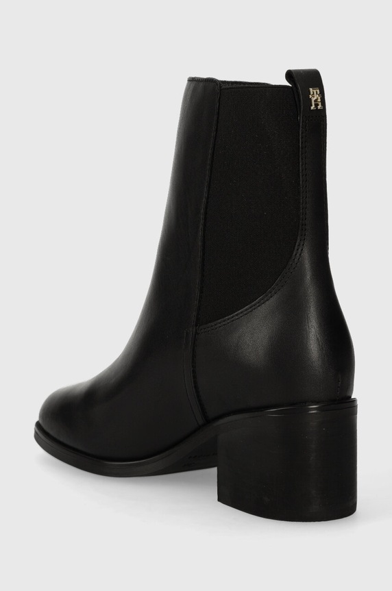Boty Nízké kozačky Tommy Hilfiger ESSENTIAL CHELSEA THERMO BOOT FW0FW07516 černá