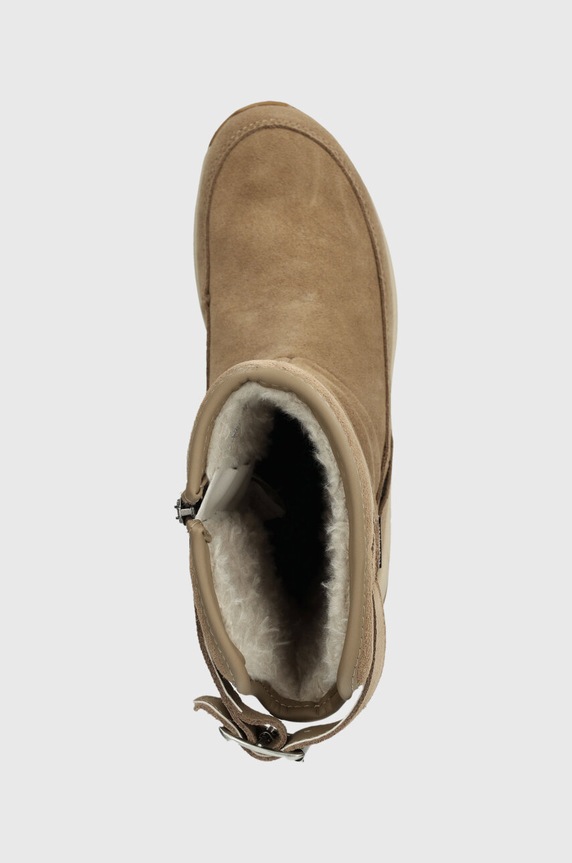 Μπότες χιονιού σουέτ Jack Wolfskin καφέ 4053541