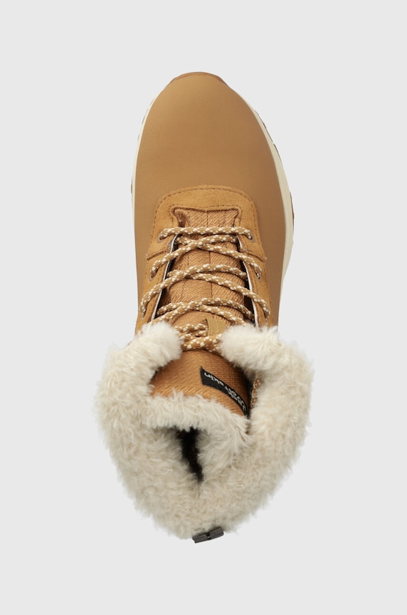 Μπότες χιονιού Jack Wolfskin Everquest Texapore Snow High μπεζ 4053601