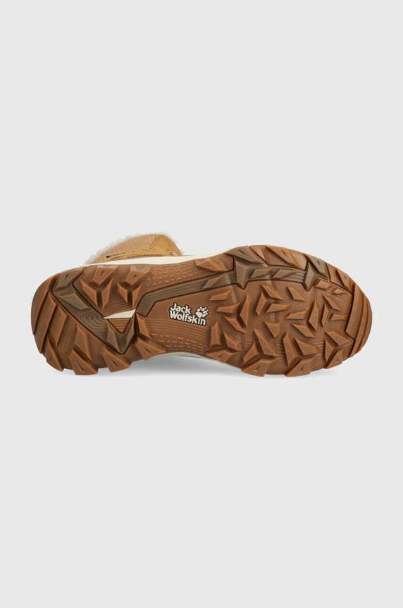 Μπότες χιονιού Jack Wolfskin Everquest Texapore Snow High 4053601 μπεζ
