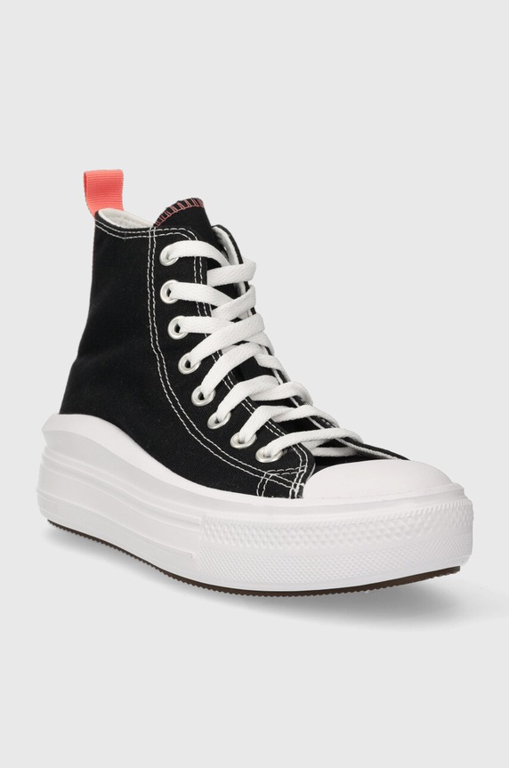 Πάνινα παπούτσια Converse Chuck Taylor All Star Move 271716C μαύρο SS26