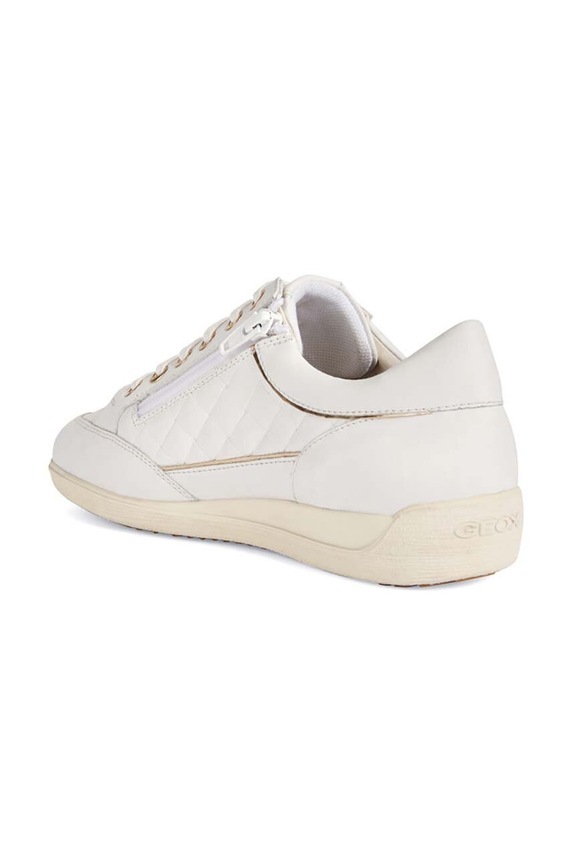 Παπούτσια Σουέτ sneakers Geox D MYRIA A D3568A.08547.C1000 λευκό