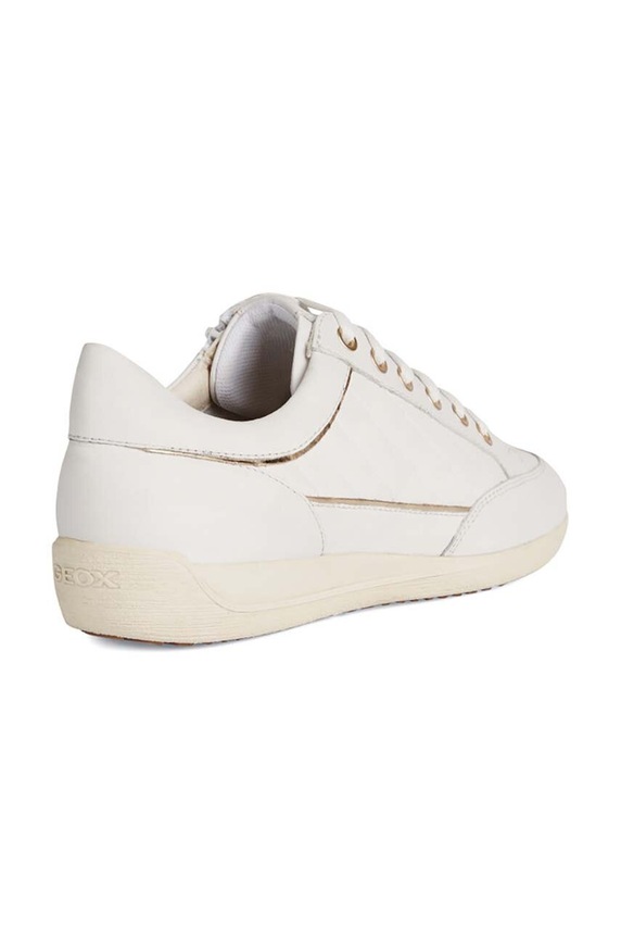 Geox sneakers din piele intoarsă D MYRIA A alb D3568A.08547.C1000