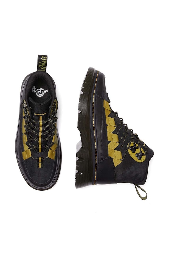 Obuwie Dr. Martens botki Boury DM31142001 czarny