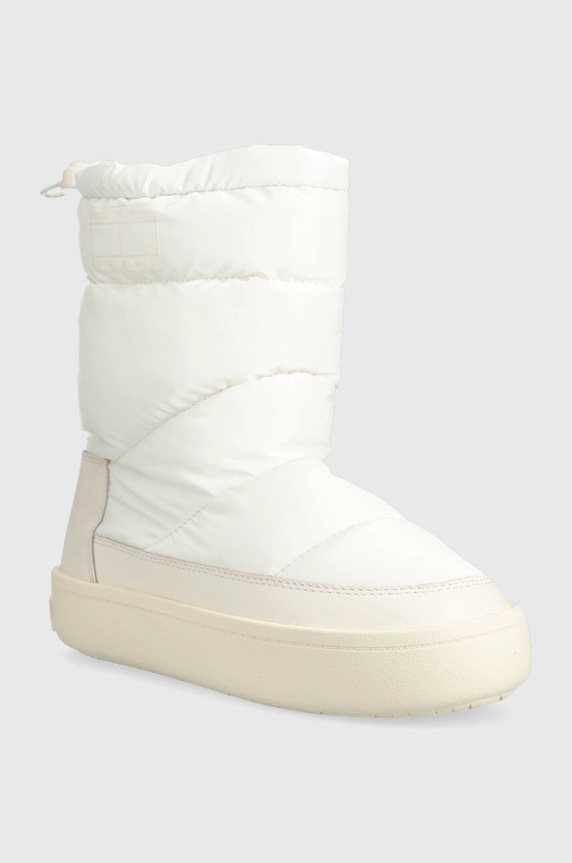 Μπότες χιονιού Tommy Jeans TJW WINTER BOOT EN0EN02252 λευκό AW23