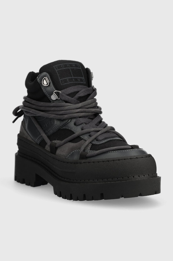 Αθλητικά Tommy Jeans TJW HYBRID BOOT EN0EN02338 μαύρο AW23